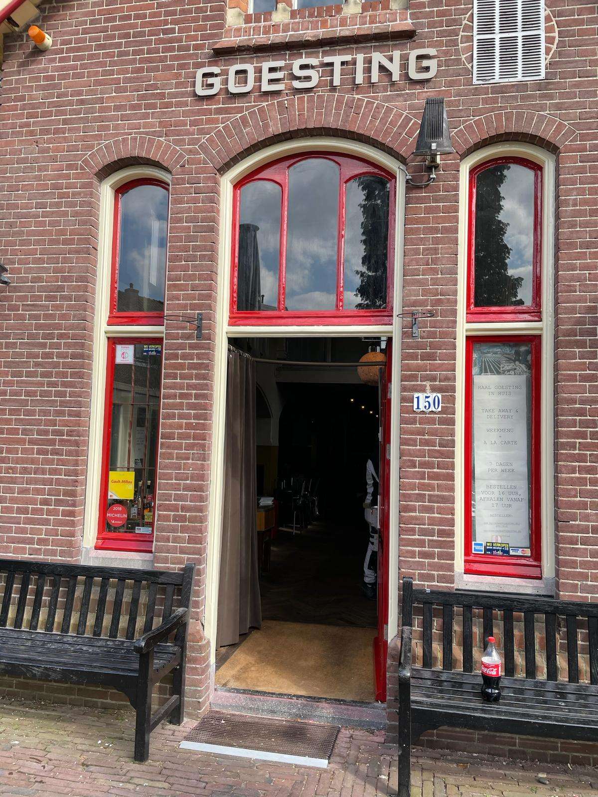 restaurant goesting geschilderd