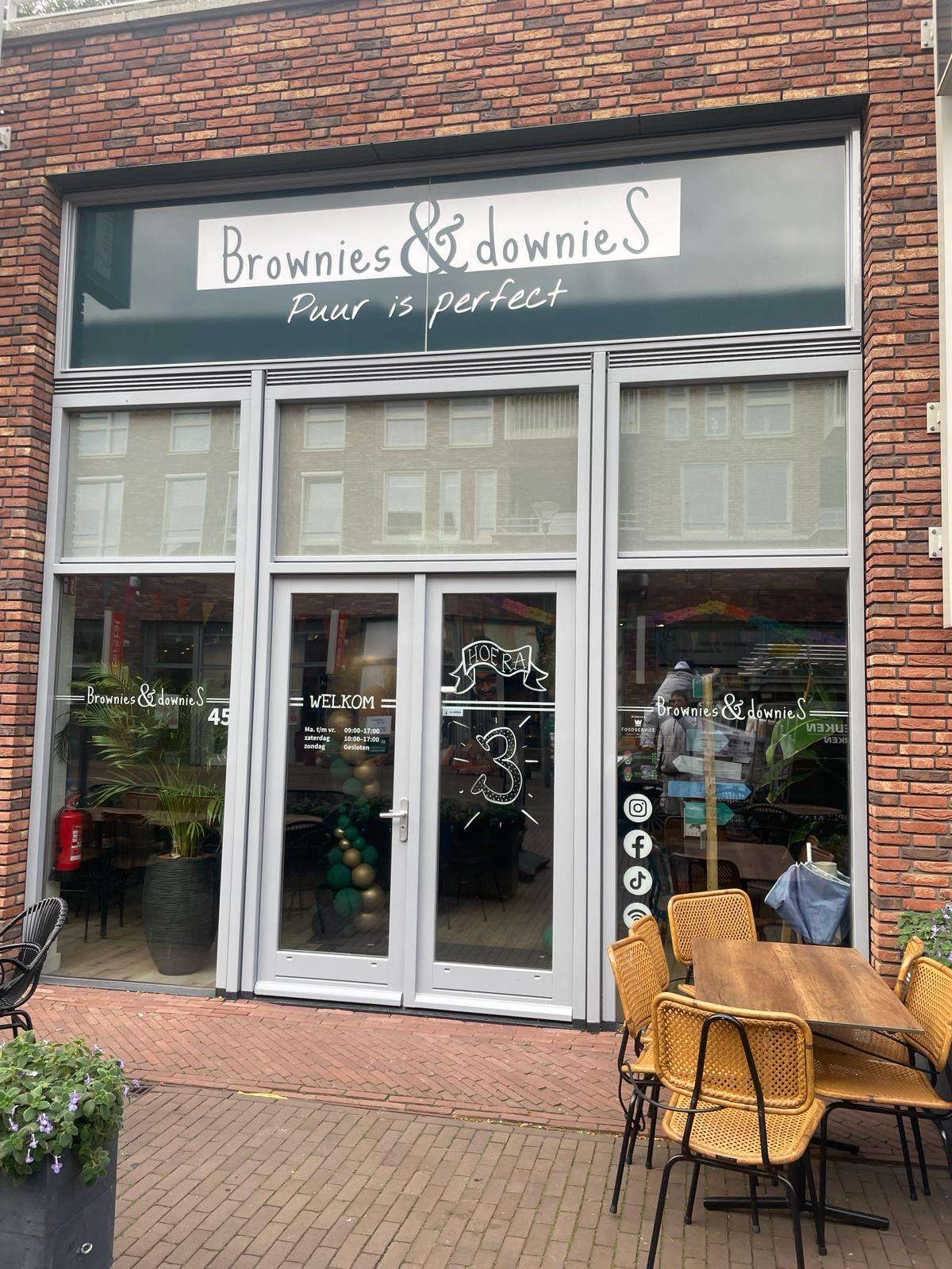 schilderwerk brownies en downies
